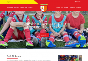 FC Sportul website Image